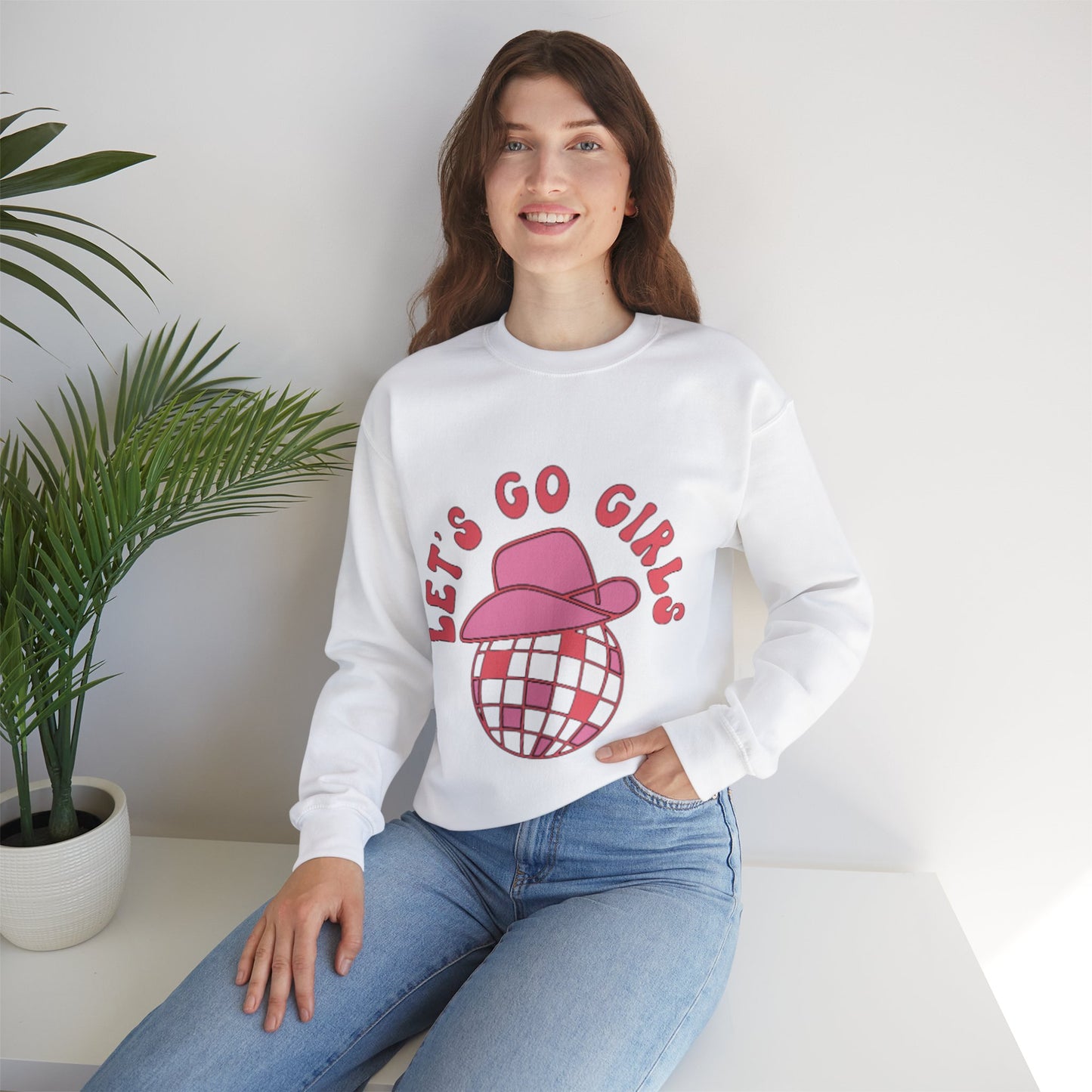 Disco Cowgirl Crewneck